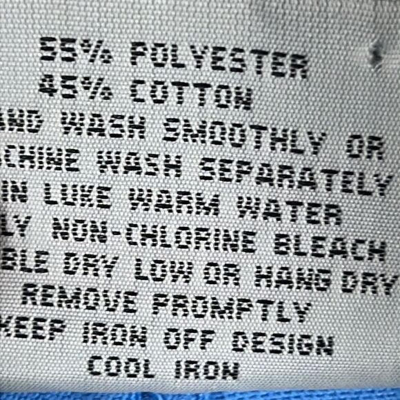 🏈🏀 Vintage NORTH CAROLINA TAR HEELS Embroidered Heavy Pullover Tee Sz 2XL - EU - Picture 11 of 12